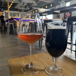 Oregon Orange wine, affogato stout