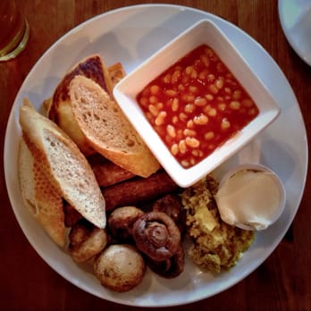 The 78 - Vegan brekkie, scrambled tofu, beans, mushrooms, tattie scone, sausages and toast. Tasty!! - Bars Near Me - Glasgow, GLG