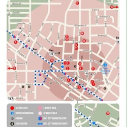 Durham Art Walk - Map for the Spring Market