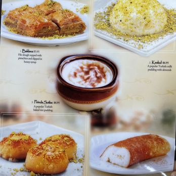 Empire Turkish Grill - Dessert menu - Turkish Near Me - Houston, Texas Empire Turkish Grill - Dessert menu - Turkish Near Me - Houston, Texas