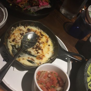 Bakan - Queso fundido with chorizo - Mexican Near Me - Miami, Florida Bakan - Queso fundido with chorizo - Mexican Near Me - Miami, Florida