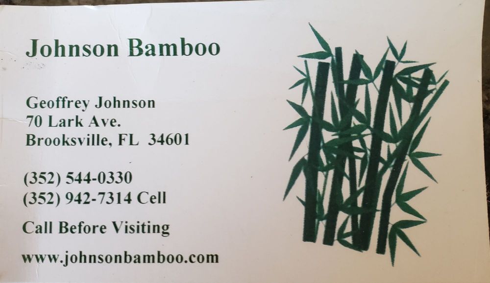 JOHNSON BAMBOO Updated May 2024 70 Lark Ave, Brooksville, Florida