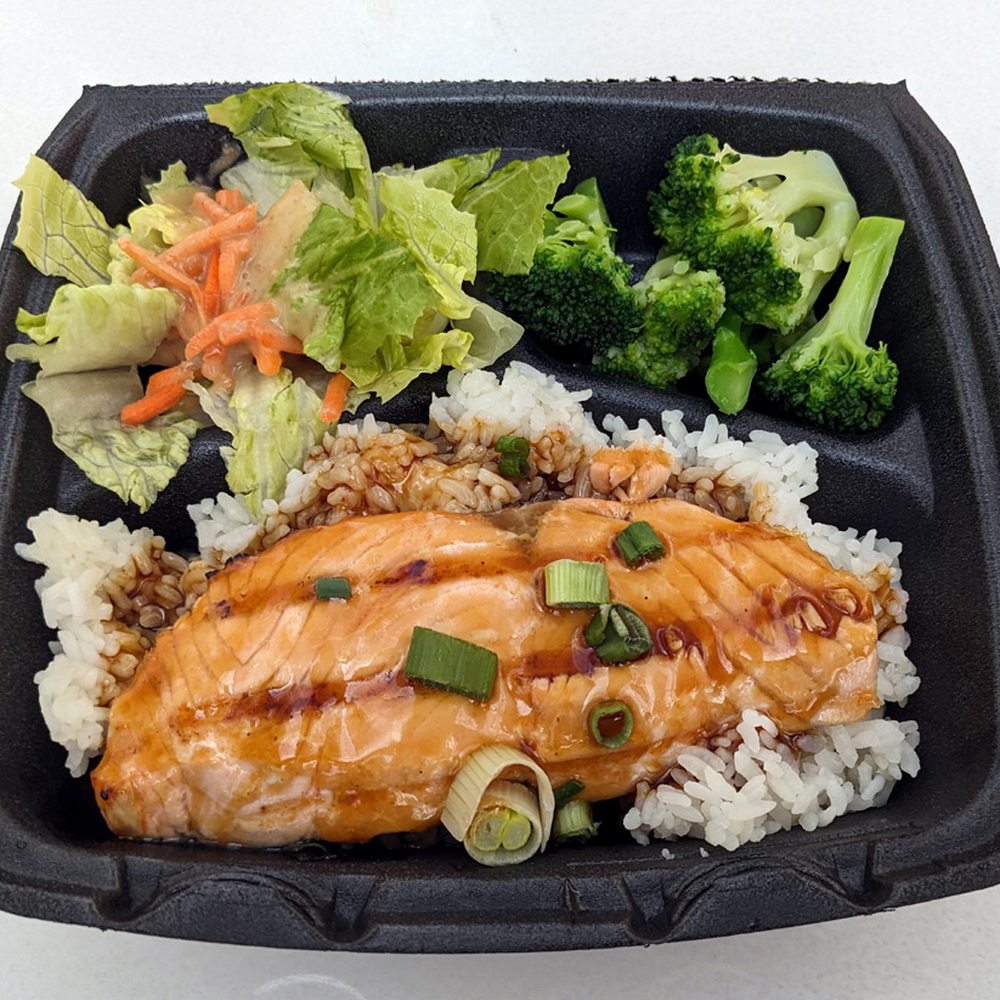 Sushi Tan - The teriyaki salmon plate at SUSHI TAN - Sushi Bars Near Me - West Covina, California Sushi Tan - The teriyaki salmon plate at SUSHI TAN - Sushi Bars Near Me - West Covina, California