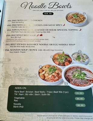 Menu photo 6 PHO OK Toronto, ON