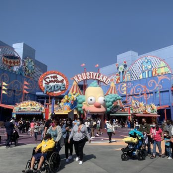 The Simpsons Ride - Amusement Parks Near Me - Universal City, California