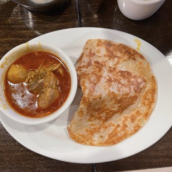 New Belacan Restaurant - $11.00- (2) Roti Canai 3/10 the roti was good but the sauce was so salty - Malaysian Near Me - Brooklyn, New York New Belacan Restaurant - $11.00- (2) Roti Canai 3/10 the roti was good but the sauce was so salty - Malaysian Near Me - Brooklyn, New York