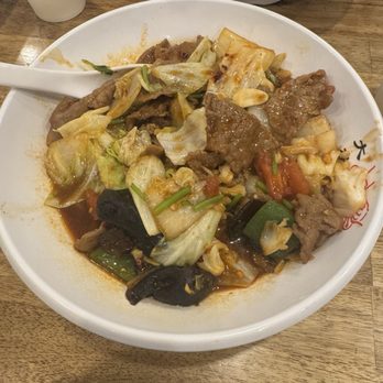 Knife Cut Noodles - Sliced Dry Noodles With Beef - Noodles Near Me - Markham, Ontario Knife Cut Noodles - Sliced Dry Noodles With Beef - Noodles Near Me - Markham, Ontario