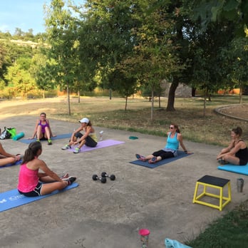 iGnite Your Life - Cool down after cardio core at Pease Park with Molly! - Yoga Near Me