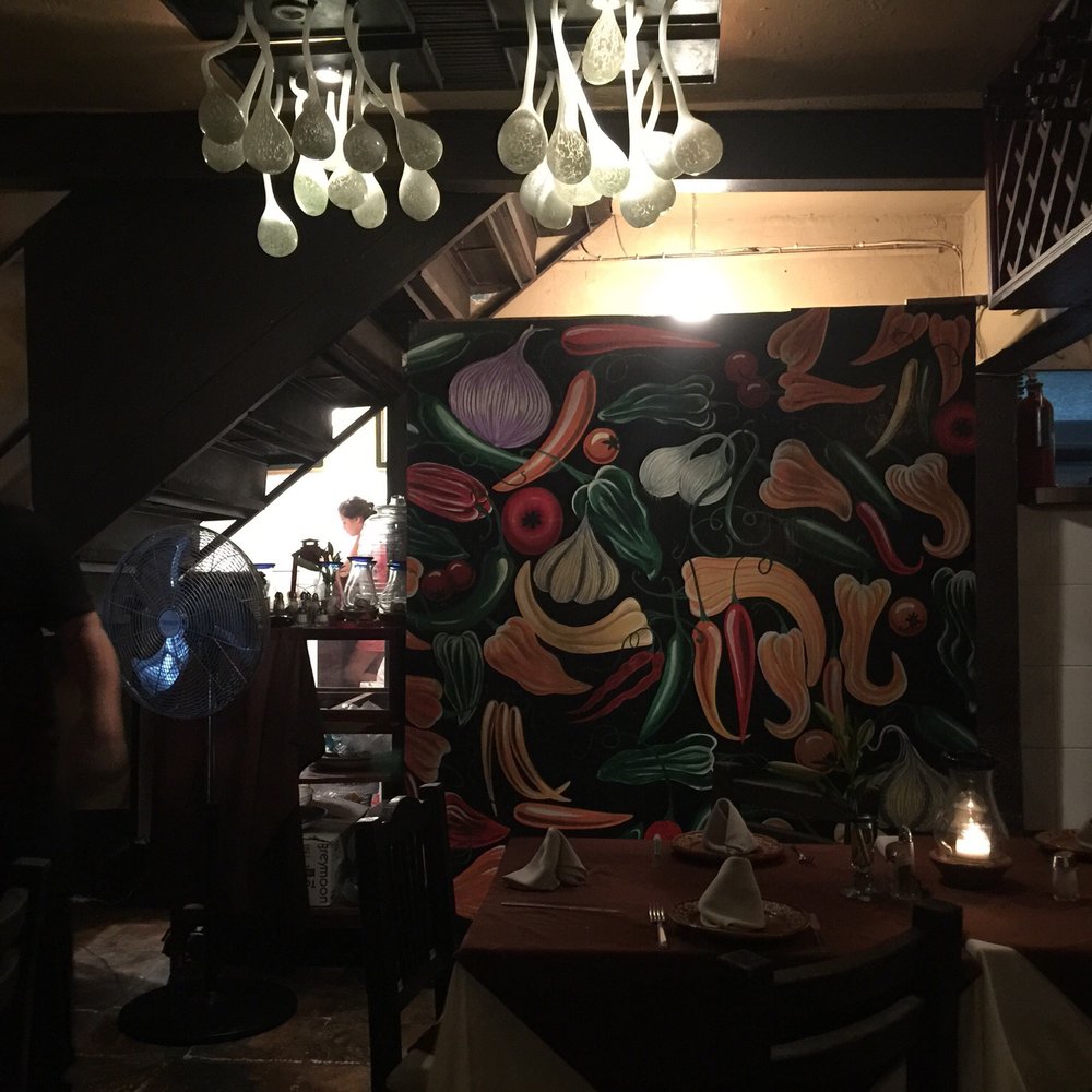 Café de Chile Relleno - It's nighttime, the ambiance is really nice. - Barbeque Near Me - Sayulita, NAY