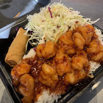 Tikiyaki - Volcano shrimp plate mmmmmm - Fast Food Near Me - Orange, California