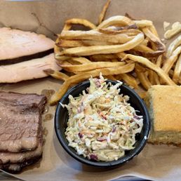 Brisket moist & Turkey. Yum