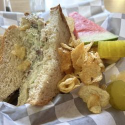 Chicken Salad on Wheat