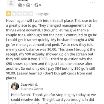 Cozy Nail Spa - Original review - Nail Salons Near Me - Plano, Texas Cozy Nail Spa - Original review - Nail Salons Near Me - Plano, Texas