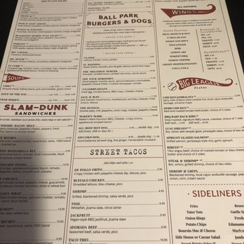 Hudson Grille - Menu - Sports Bars Near Me - Sandy Springs, Georgia