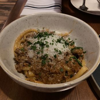 The Bison Restaurant - Bison Bolognese - Canadian (New) Near Me - Banff, Alberta The Bison Restaurant - Bison Bolognese - Canadian (New) Near Me - Banff, Alberta