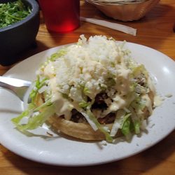 El Girasol - Sope grande - caarnitas