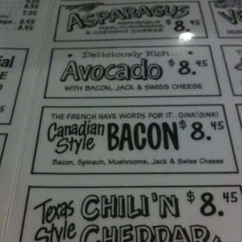 Pacific Diner - Omelet section of the menu - Breakfast & Brunch Near Me - San Pedro, California Pacific Diner - Omelet section of the menu - Breakfast & Brunch Near Me - San Pedro, California