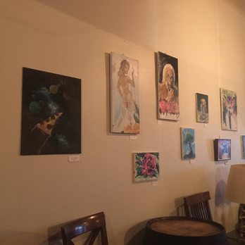 Dog Days Brewing - Local artist and tattoo-er has lots of art on the wall - Breweries Near Me - Bremerton, Washington