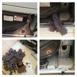 Unbeknownst to many home owners highly combustible lint can build up inside dryers. As such, we clean machine interiors as well.