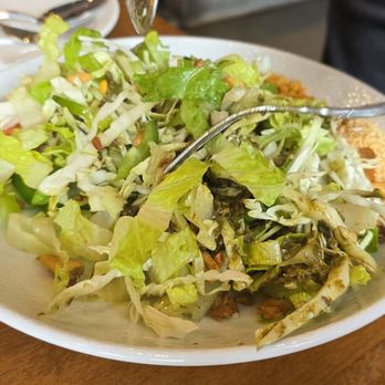 Chef Burma - Tea Leaf Salad mixed by the waiter - Burmese Near Me - Sacramento, California