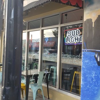 Arepa Bar - Outside seating & front view of restaurant - Venezuelan Near Me - Miami, Florida