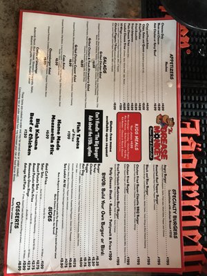 Menu photo 8 The Grease Monkey Arlington, TX