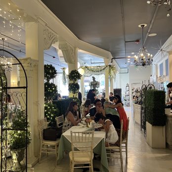 Tea Rose Garden - Inside decor - Tea Rooms Near Me - Pasadena, California