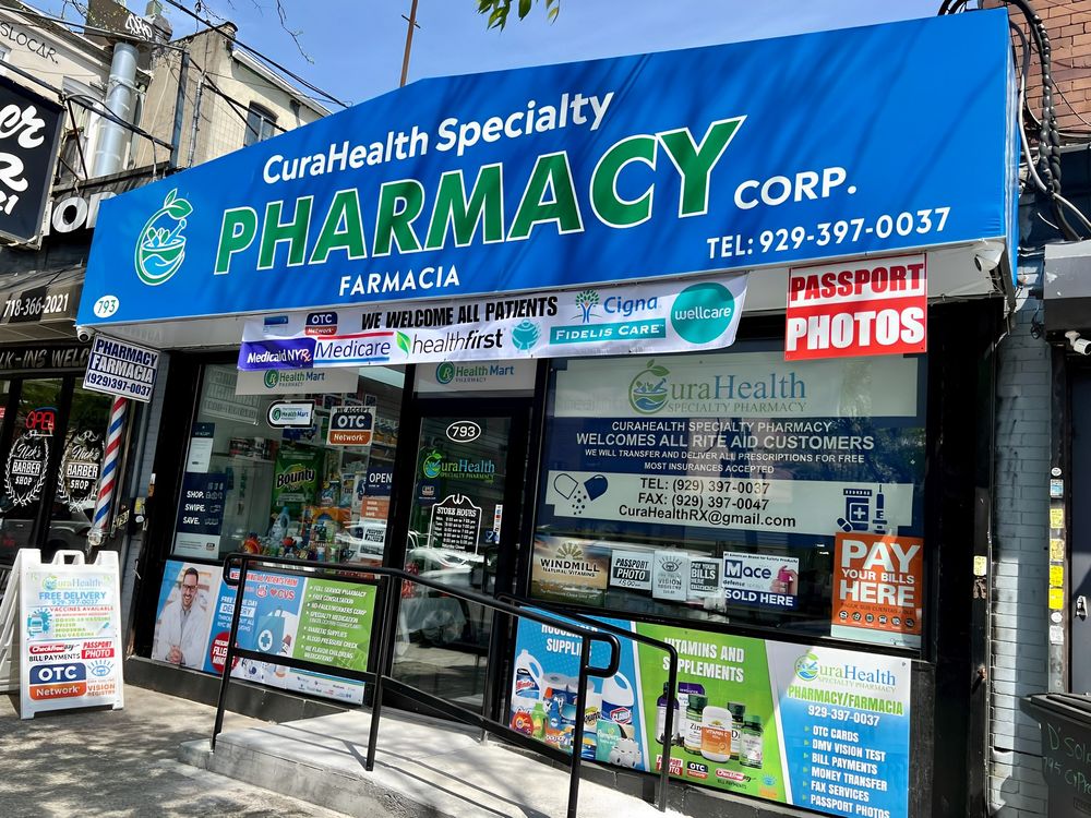 CURAHEALTH SPECIALTY PHARMACY 793 Cypress Ave, New York, New York