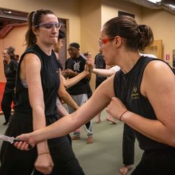 One With Heart - Working knife defense with Silat Suffian Bela Diri USA