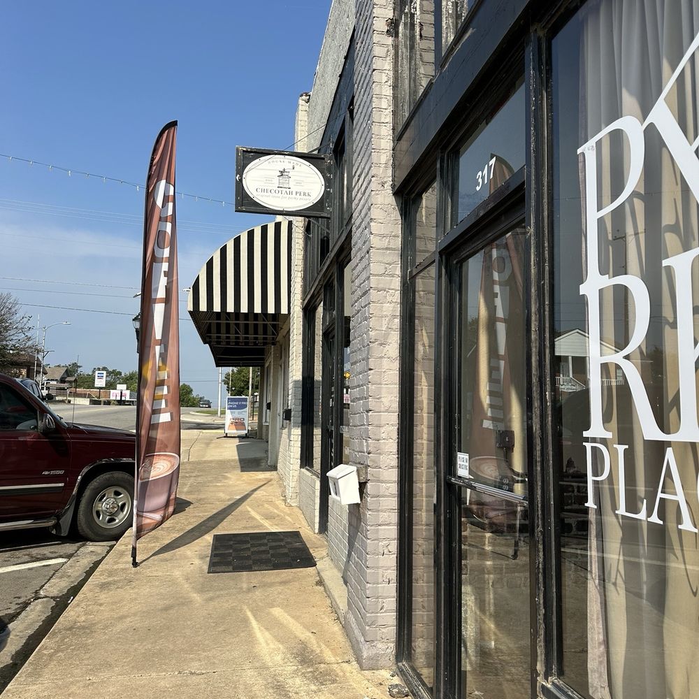 Checotah Perk - Sign - Coffee & Tea Near Me - Checotah, Oklahoma