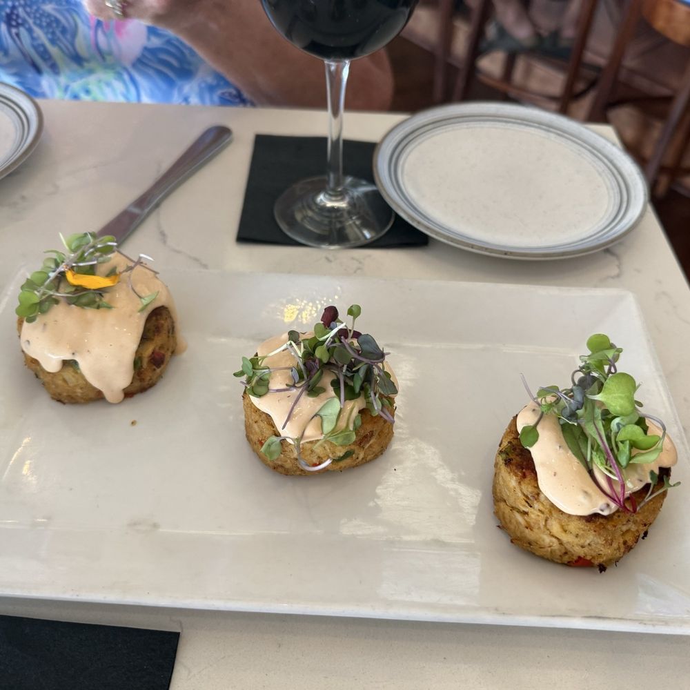 Keylime Bistro - 3 Fresh Catch crabcakes for $15.00. - Seafood Near Me - Captiva, Florida Keylime Bistro - 3 Fresh Catch crabcakes for $15.00. - Seafood Near Me - Captiva, Florida