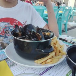 Base de Loisirs à Jonzac - Moules frites