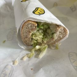 Which Wich - Tuna salad sandwich