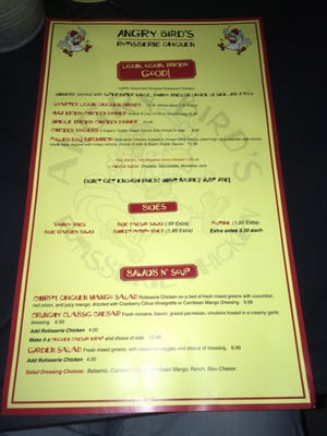 Angry Birds Rotisserie Chicken by null