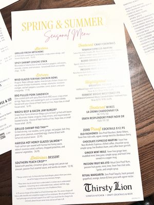 Menu photo 4 Thirsty Lion - Washington Square Tigard, OR Menu photo 4 Thirsty Lion - Washington Square Tigard, OR