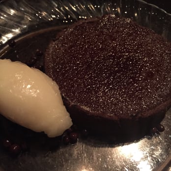 ABC Cocina - Chocolate creme brûlée tart - Latin American Near Me - New York, New York ABC Cocina - Chocolate creme brûlée tart - Latin American Near Me - New York, New York