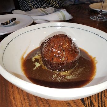 Riel - The star of the show: sticky toffee pudding - New American Near Me - Houston, Texas Riel - The star of the show: sticky toffee pudding - New American Near Me - Houston, Texas