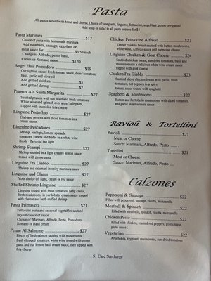 Menu photo 1 Bella Italia Modesto, CA