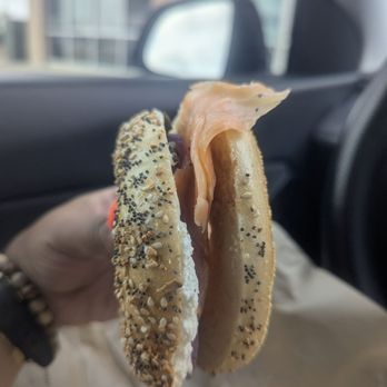 Einstein Bros. Bagels - Smear only on one side - Breakfast & Brunch Near Me - Universal City, Texas Einstein Bros. Bagels - Smear only on one side - Breakfast & Brunch Near Me - Universal City, Texas