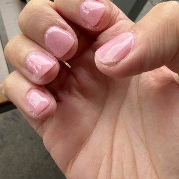 Montrose Nails - These are my nails just five minutes after Master Amy finished them. Have you ever seen such poor work? - Nail Salons Near Me - Montrose, California Montrose Nails - These are my nails just five minutes after Master Amy finished them. Have you ever seen such poor work? - Nail Salons Near Me - Montrose, California