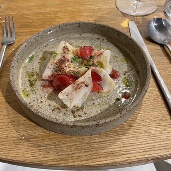 Auberge Nicolas Flamel - Celery starter - French Near Me - Paris, 75 Auberge Nicolas Flamel - Celery starter - French Near Me - Paris, 75
