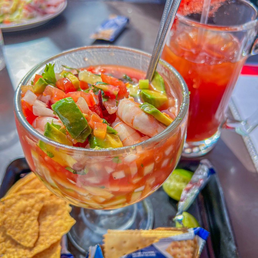 Casa Perez - Pulpo y Shrimp Cocktail - Mexican Near Me - Long Beach, California