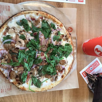 Blaze Pizza - Built my own!! - Salad Near Me - Des Moines, Iowa Blaze Pizza - Built my own!! - Salad Near Me - Des Moines, Iowa