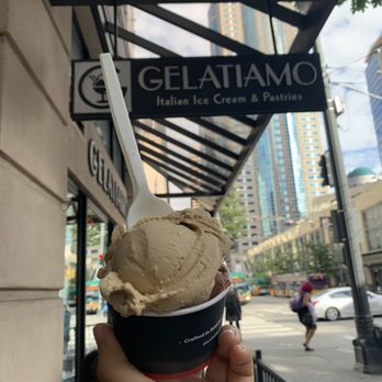 Gelatiamo - Pistachio and chocolate - Bakeries Near Me - Seattle, Washington