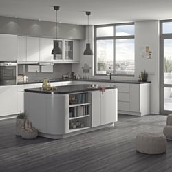 The Kitchen Pack Company - Opus Matt White Cream Kitchen by the kitchen Pack Company Romford, Essex