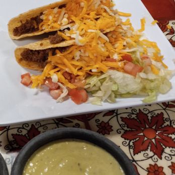 El Mexicano Grill & Cantina Midlothian - Two beef tacos a la carte. - Mexican Near Me - Midlothian, Texas