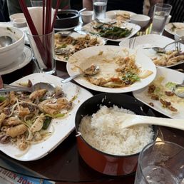 3 plates of salt and pepper Pepper-Salted Squid 3 plates of salt and pepper Pepper-Salted Squid