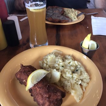 Bratzeit - Cordon blue, potato salad, German beer - German Near Me - Dahlonega, Georgia