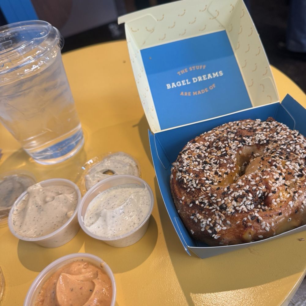 Moonrise Bagels  - Sauces with bacon egg and cheese - Bagels Near Me - New York, New York