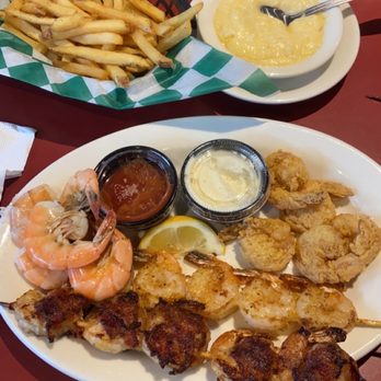 Wintzell's Oyster House - Shrimp Sampler and the 2 sides - New American Near Me - Saraland, Alabama Wintzell's Oyster House - Shrimp Sampler and the 2 sides - New American Near Me - Saraland, Alabama